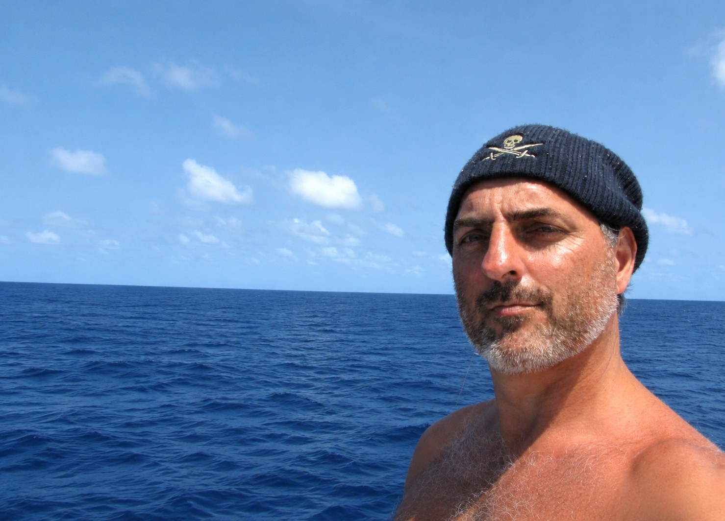 Guy Lane on the Coral Sea